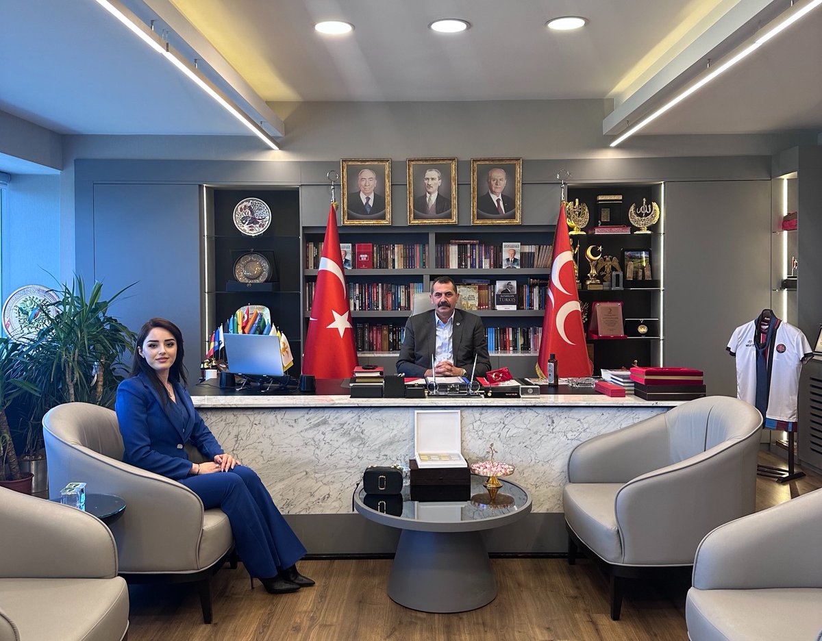 Milliyetçi Hareket Partisi İstanbul İl Başkanımız Sayın @sertel_selim ‘e nazik misafirperverliği, ülkü ve ülke dolu sohbeti için çok teşekkür ederim. 🇹🇷 @mhpistanbul