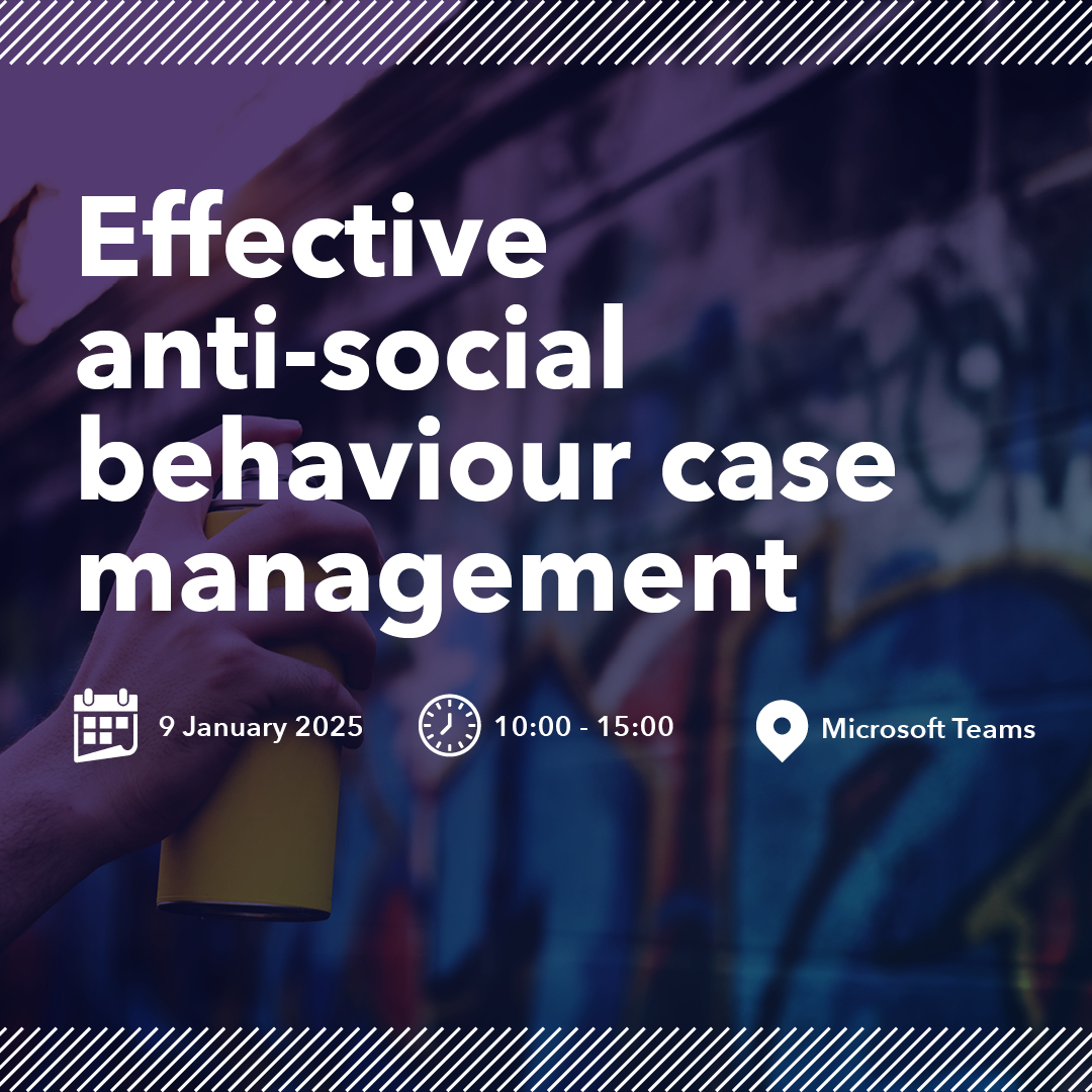 🖥️MEMBER - ASB CASE MANAGEMENT TRAINING 🖥️ 🖥️Effective anti-social behaviour case management 📅Thursday 23 May 2024 ⏰10:00-13:00 Members receive money off CIH training courses as part of their membership. Find out more and book your place now: ow.ly/EL7x50RIeE1