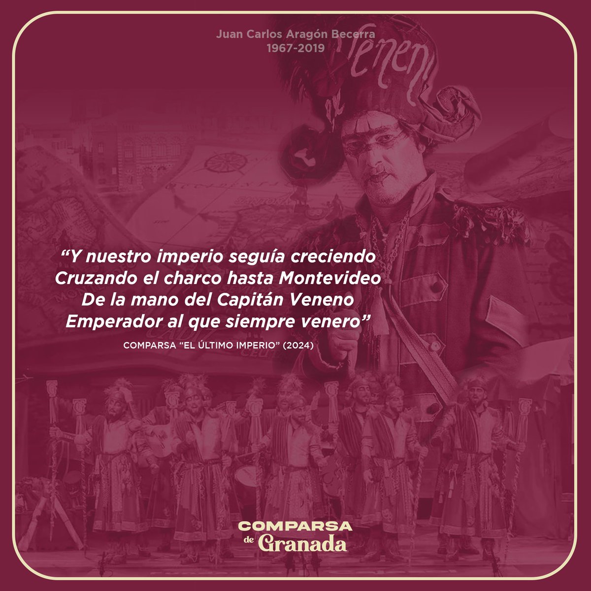 #EternoCapitánVeneno #JuanCarlosAragónBecerra