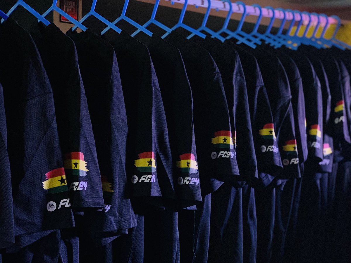 ghana_master's tweet photo. RT @GhanaeSports: Official Jersey. We believe in you! We love your effort. #10Regions! #FC24 #MasterLeague https://t.co/R9AtRtGVW8