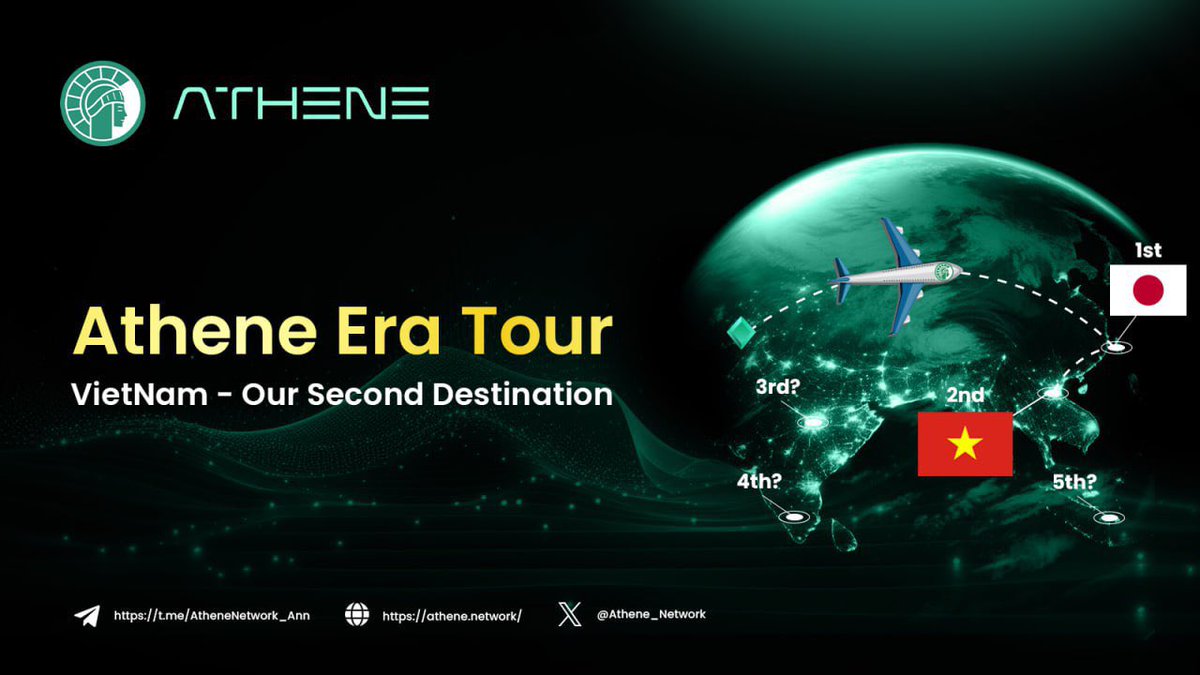 Dear Athene community,

💫 Welcome to our Athene Era Tour! 💫

📣 Our next destination, after Japan, is 🇻🇳 Vietnam 🇻🇳 - a great chance to connect with the Athene Vietnam.

Here are the event details:

🔗 Date: May 19th, 2024
🔗 Location: Hanoi, Vietnam

⚡️ This event will provide