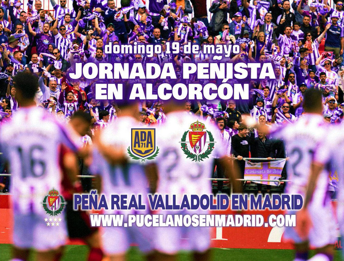 Peña Real Valladolid en Madrid tweet media