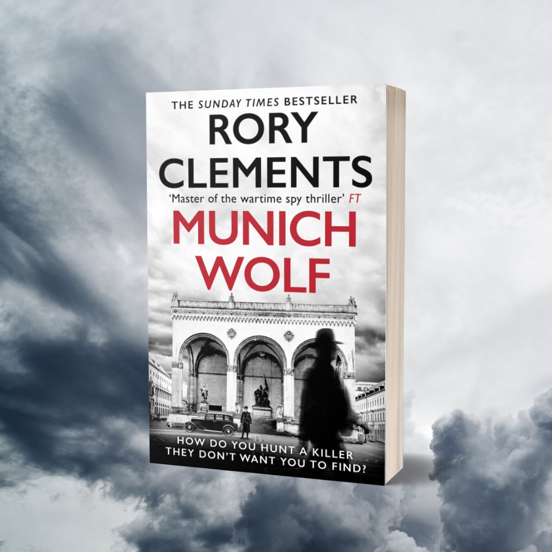 There’s less than a week to go until the Sunday Times bestselling #MunichWolf by Rory Clements is out in paperback! Pre-order your copy now here: loom.ly/_JTNunk