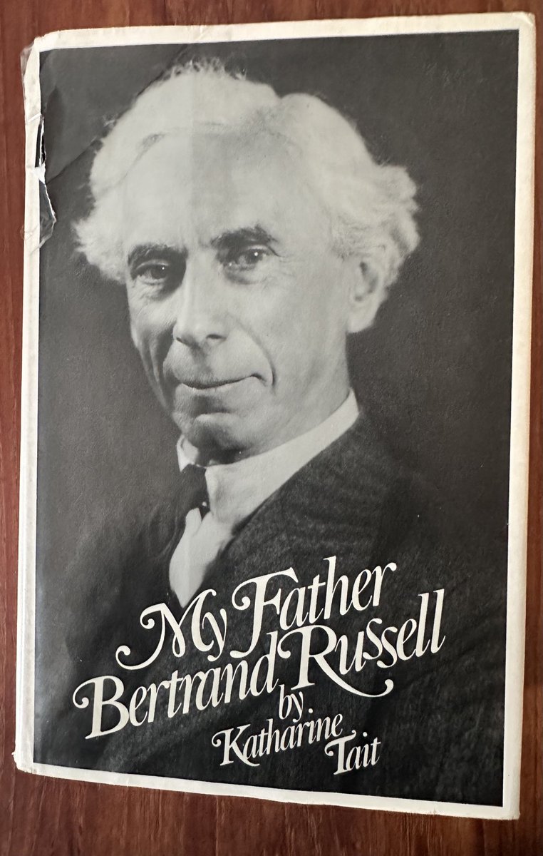 This book is superb. I thoroughly recommend it. So many insights into Russell’s character and motivations…and his effects on people close to him