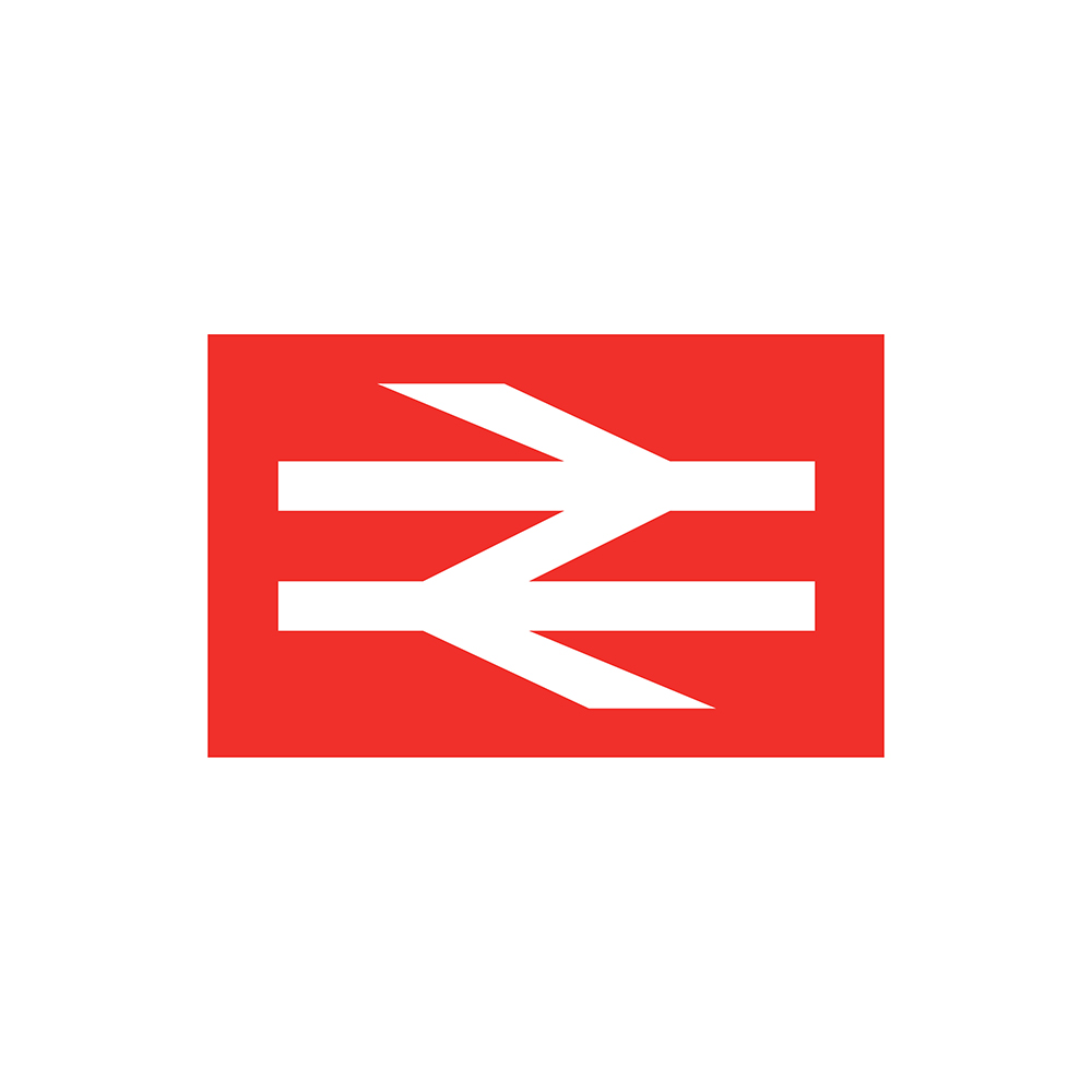 Logo Concepts & Final Design: British Rail by Design Research Unit. Final design by Gerald Barney, 1965. Discover more logos at logo-archive.org #logos #branding #logodesign #graphicdesign #design #logoconcepts #logoarchive