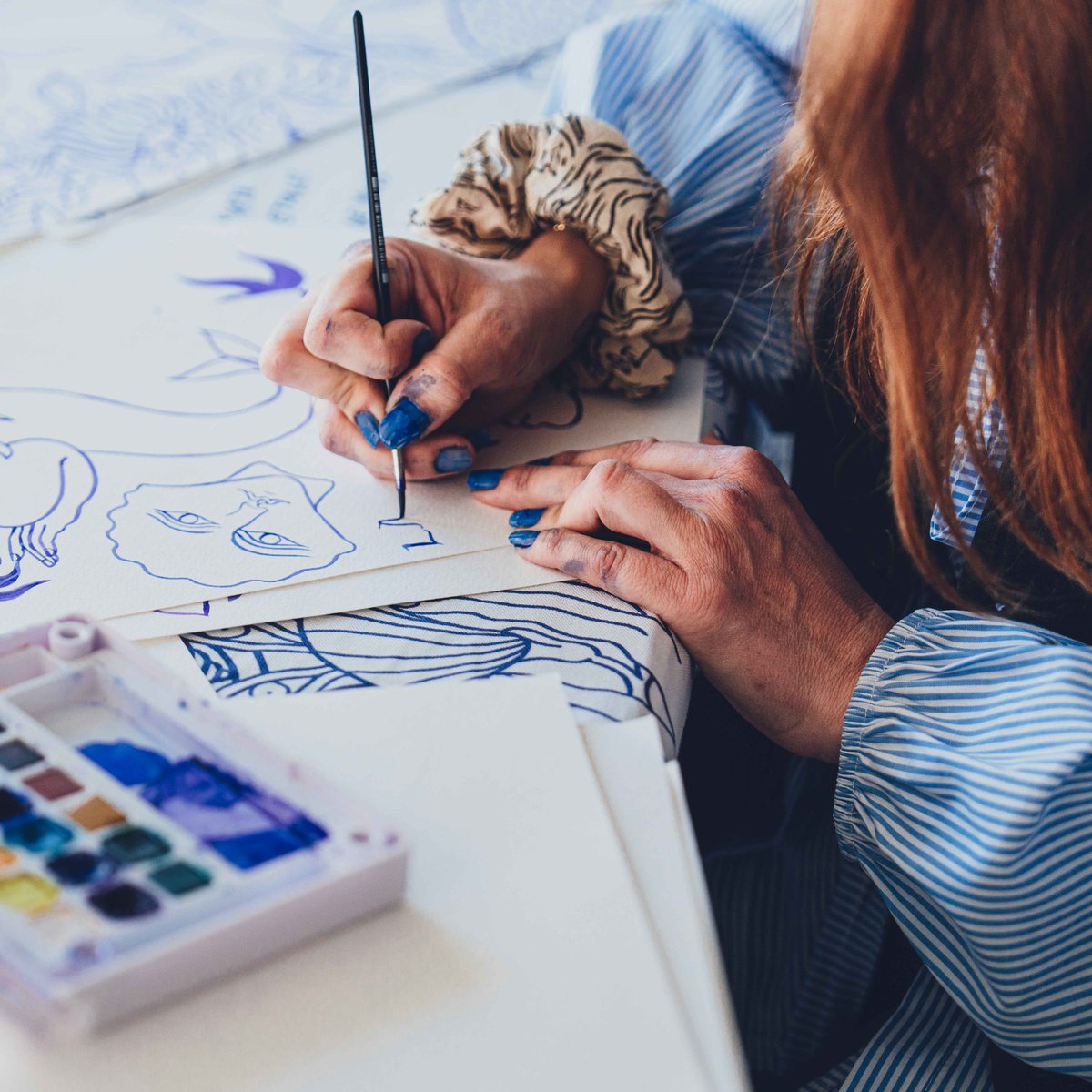 nozimages's tweet photo. 🌊🐚 #ReportagePhoto : #Collab Conserverie la belle-iloise x Mersea People 🌟 Découvrez les coffrets "Coquillage &amp; Marin" dessinés par Dothy Henriot, alias #MerseaPeople, inspirés par la Presqu’île de #Quiberon. Merci à la #belleiloise pour cette belle rencontre✨ #Nozimages💙 https://t.co/G4wkeW4hkE