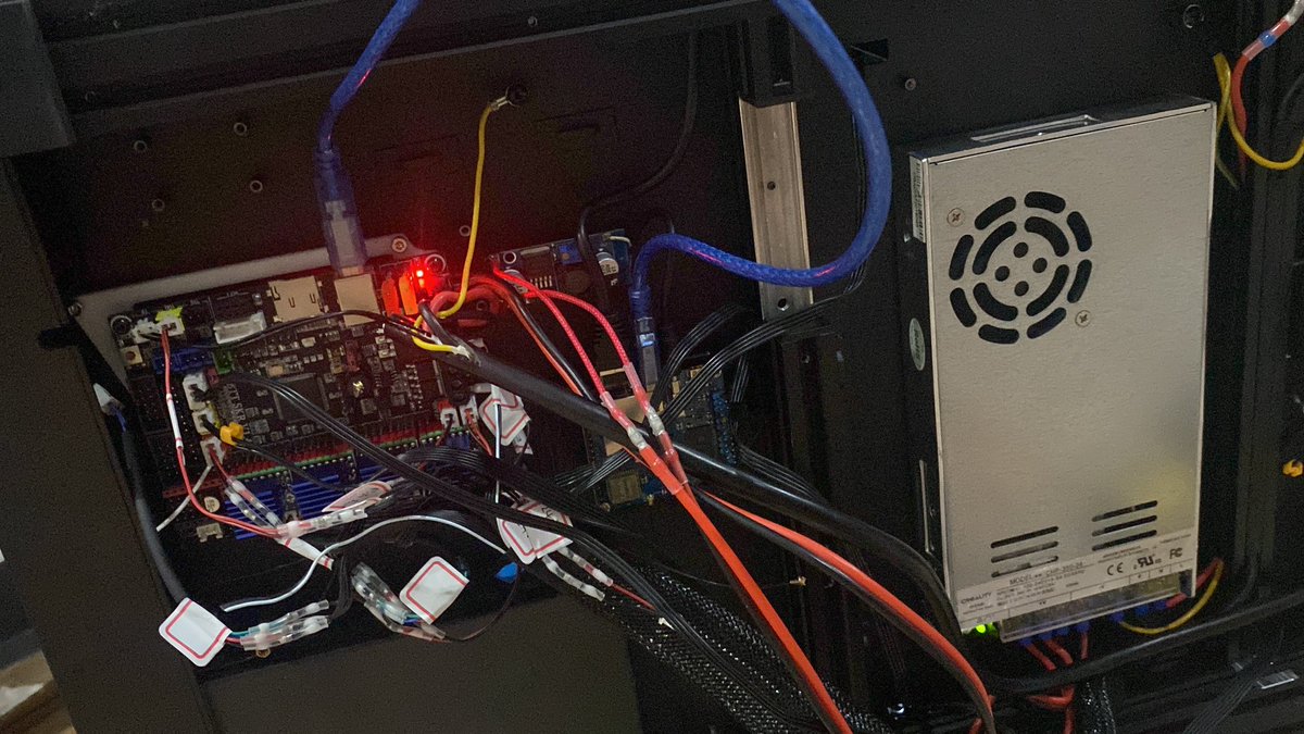 metafusetech's tweet image. Low budget Klipper conversion :
BTT SKR 1.4 and Orange Pi Zero 3, lumayan peer ngeracik ulang perkabelan dan direct drive-nya. Semoga worth it