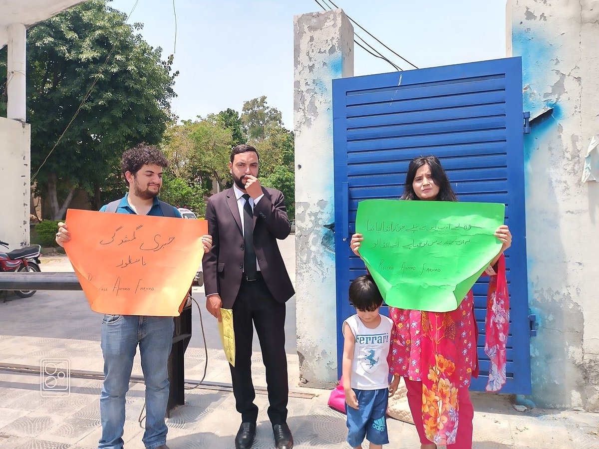 A renowned poet picked up from Islamabad with High Court judges asking about his whereabouts. Agencies, which operate above law, are ignoring the High Court’s call. Imagine what these agencies do in Balochistan. Tired of saying this, but stay strong &amp; keep fighting, <a href="/AinNaqvii/">AinNaqvii عروج زینب</a>