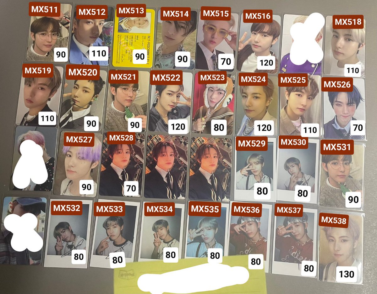 #KP_Claims ONHAND SALE BATCH 23 NCT OFFICIAL PHOTOCARDS 💰: See picture 📍: UNDER BOX 16 ⚠️: Start of Shipment 1st-2nd week of June (NO RUSH SHIPPING) ----- DOP: MAY 25 ----- Mine + Code MUST READ this twt for other details before claiming: x.com/korpasabuy/sta…