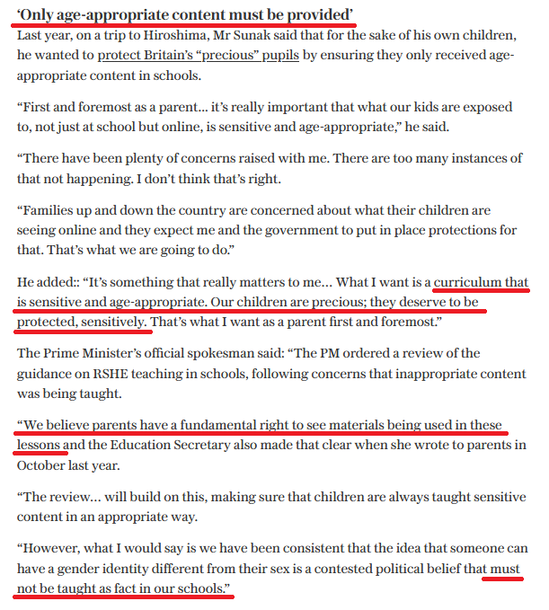 🧐🧐🧐MEANWHILE IN THE UK: NATIONWIDE, SCHOOLS WILL BE DIRECTED NOT TO TEACH GENDER IDEOLOGY AS FACT: The UK and other European countries were far ahead of the USA in affirming transgender ideology for children. Now they are seeing that this was a huge mistake that doesn't