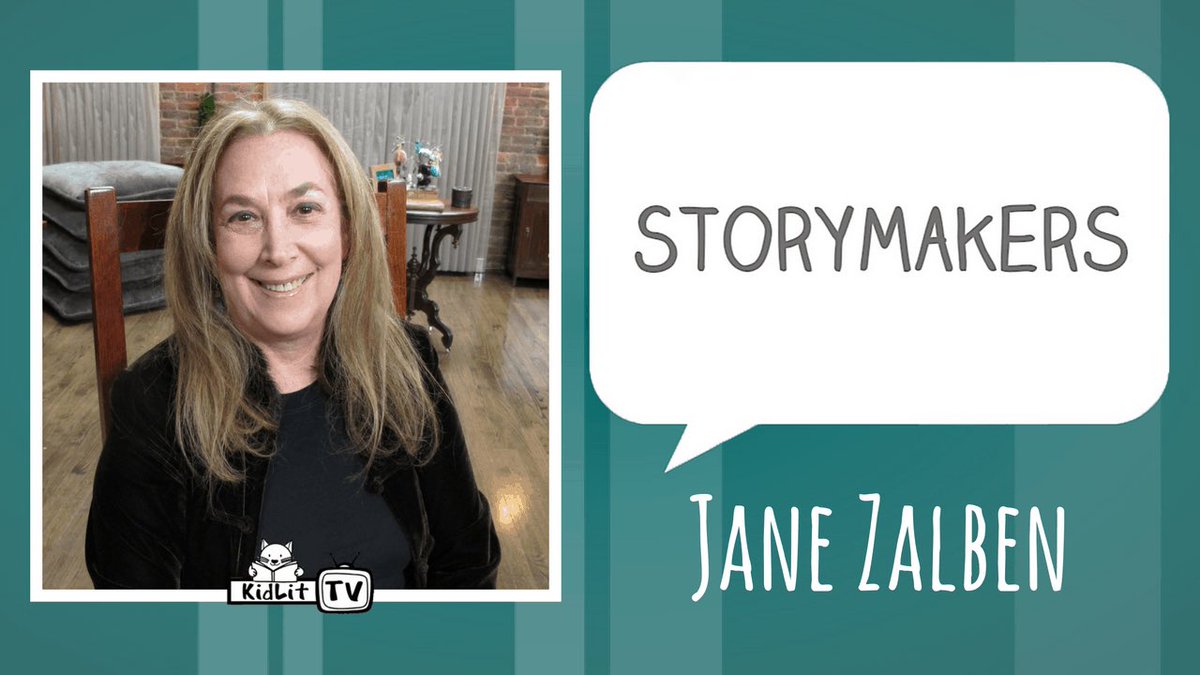 Continue our #JewishAmericanHeritageMonth celebration of awesome Jewish #kidlit creators by joining @janezalben for #StoryMakers! Jane chats with @RoccoA about some of her (over 40!) #picturebooks & shares her creative process:
kidlit.tv/storymakers-ja…
