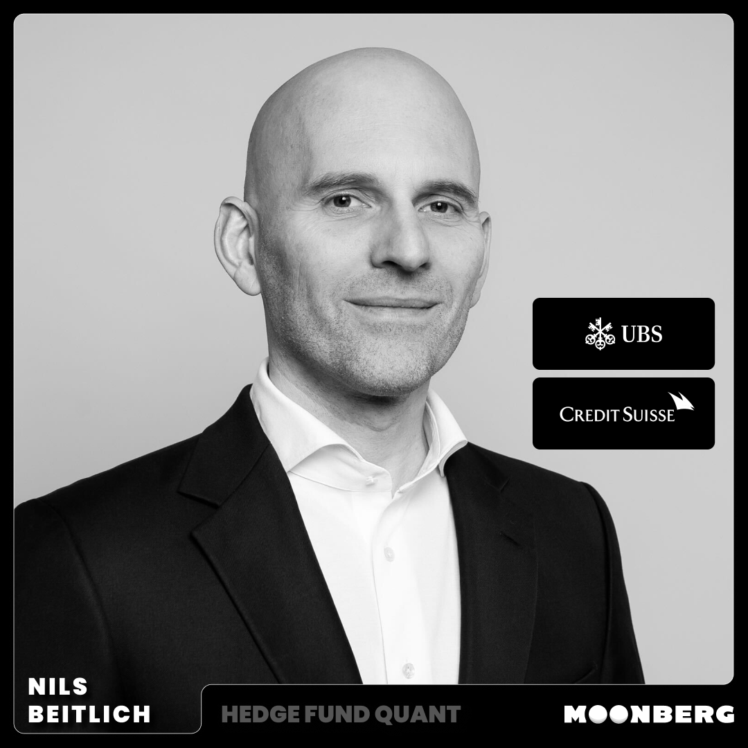 Moonberg is thrilled to welcome Nils Beitlich, former Head of Hedge Fund Portfolio Management at UBS, Head of Alternative Investment Research at Credit Suisse and Head of Quantitative Research at a major hedge fund.