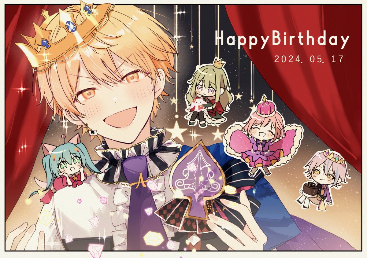 誕生日おめでとう～～🎉🎊🎉 #天馬司誕生祭2024