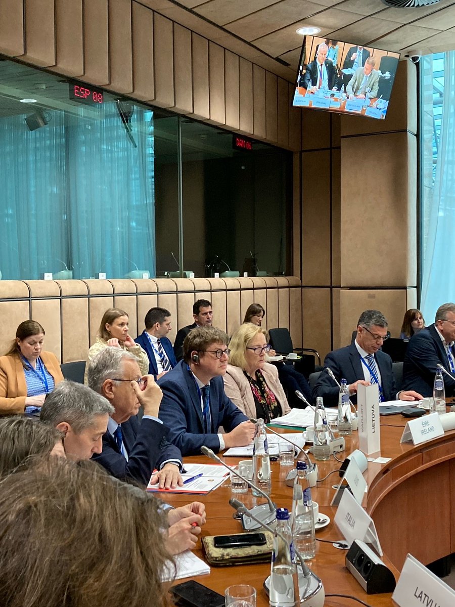 Lithuanian MOD 🇱🇹 (@lithuanian_mod) on Twitter photo Participating in the EU Defence Policy Directors meeting today, 🇱🇹Policy Director <a href="/vaidasu/">Vaidotas Urbelis</a> emphasized Lithuania's long-term support for Ukraine. We commit to allocate 0.25% of our GDP for this purpose. Strengthening Ukraine's defence industry & addressing urgent needs is crucial. Participating in the EU Defence Policy Directors meeting today, 🇱🇹Policy Director <a href="/vaidasu/">Vaidotas Urbelis</a> emphasized Lithuania's long-term support for Ukraine. We commit to allocate 0.25% of our GDP for this purpose. Strengthening Ukraine's defence industry & addressing urgent needs is crucial.