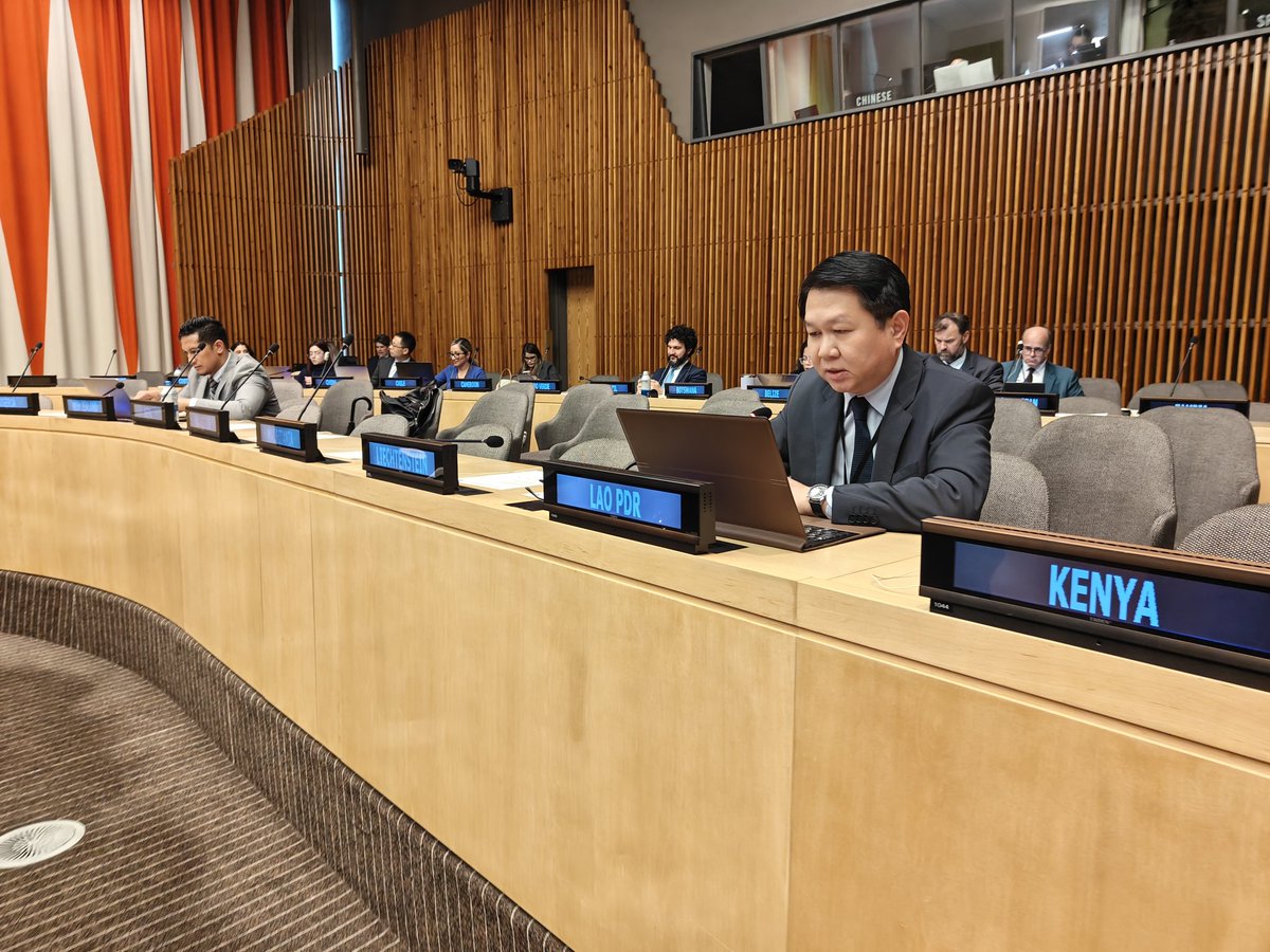 At ECOSOC OAS, <a href="/anouparb/">Amb. Anouparb</a> underscores the importance of leveraging necessary support from development partners and UNDS, both in terms of resources and technical assistance to ensure resources are aligned with the country’s specific development situation, priorities, and needs