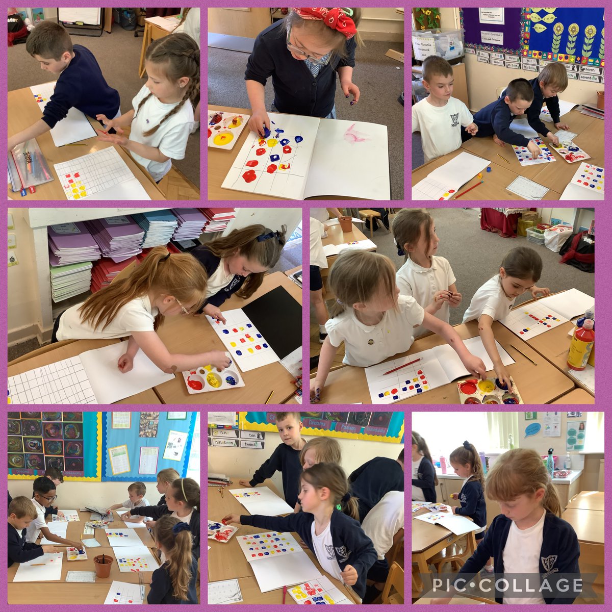 As part of our ‘create project’ we investigated and experimented with primary and secondary colours.  We also used cubes and lines to create an image in the style of Piet Mondrian. #MakeADifference #ArtOLOL
@ololprimary_HT