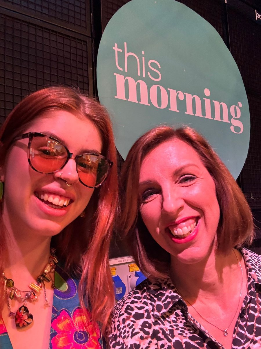 Fantastic to be back on @thismorning Morning earlier today with Tanya Bardsley who was sharing her difficult story of perimenopause and her struggle to receive the right help and treatment. Tanya realised her symptoms were due to the perimenopause after her mother watched me on a