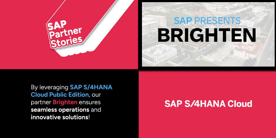 Discover how @brightenpt, our trusted partner with over 26 years of expertise, is transforming business operations across Europe with SAP S/4HANA Cloud Public Edition. Curious to see it in action?

Watch the video now! bit.ly/4dHb13j

#partnership4ever #s4hanacloud
