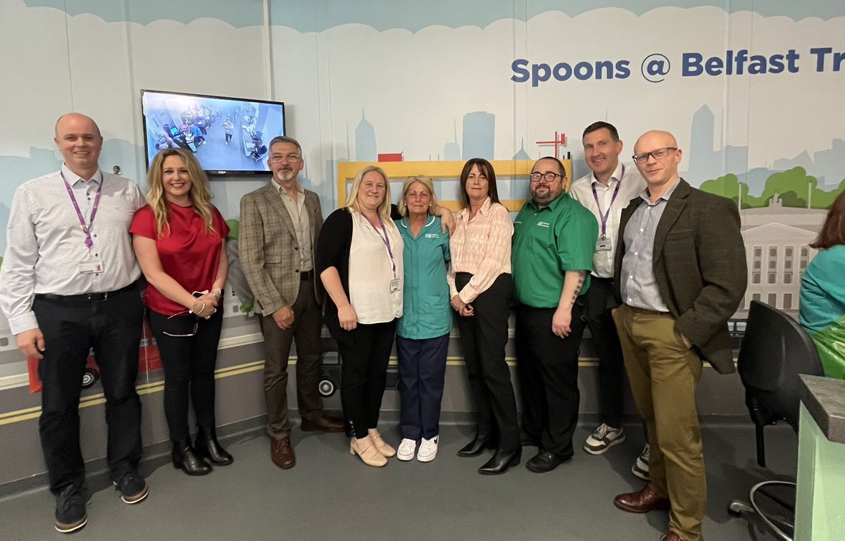 Senior Leadership encompass team wish to extend our sincere thanks to all the catering staff who continue to support us as we move closer to Go Live!! 🥄🧑‍🍳#encompassNi