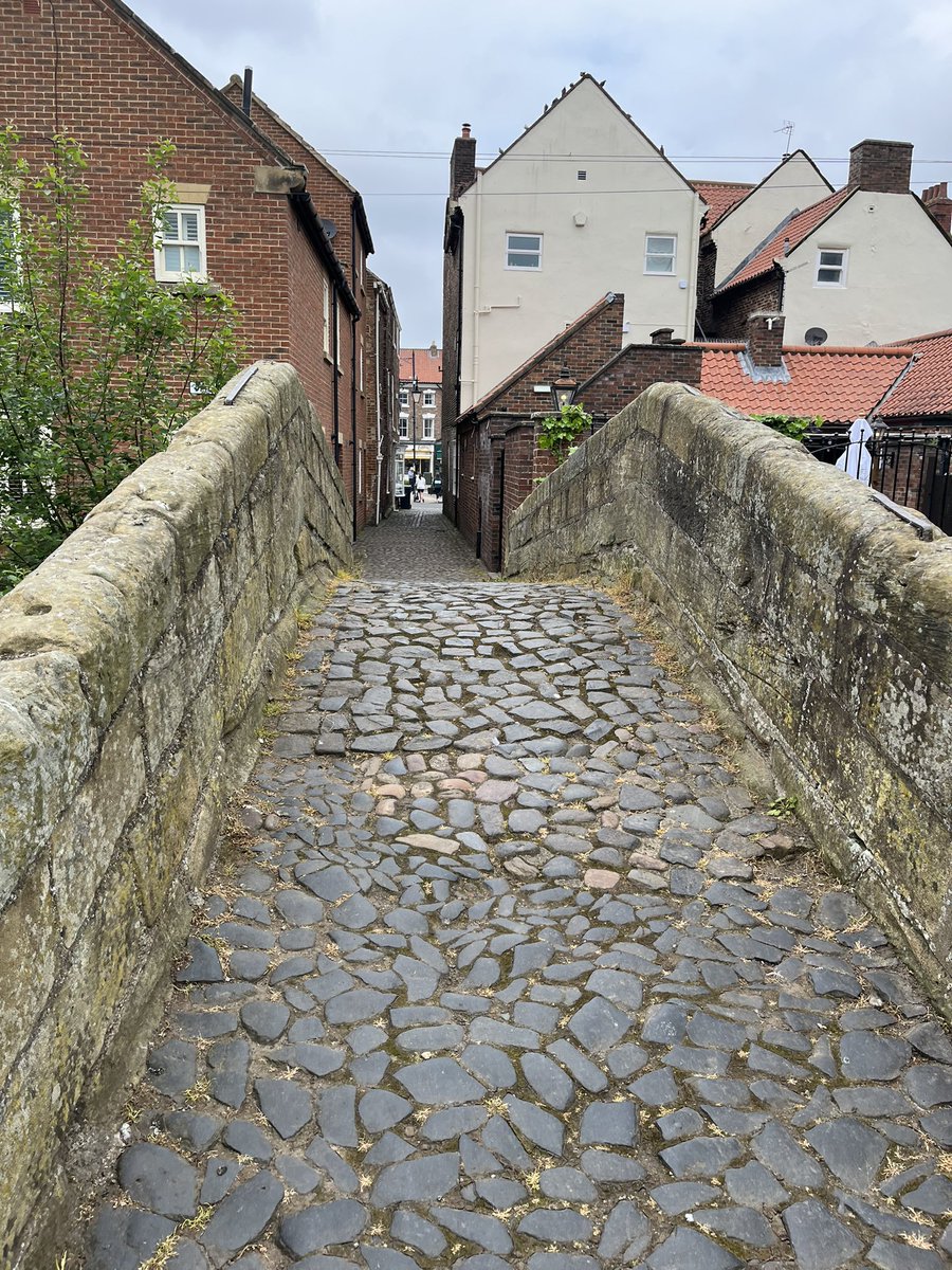 Never been to Stokesley. It’s actually lovely. And a medieval pack horse bridge.