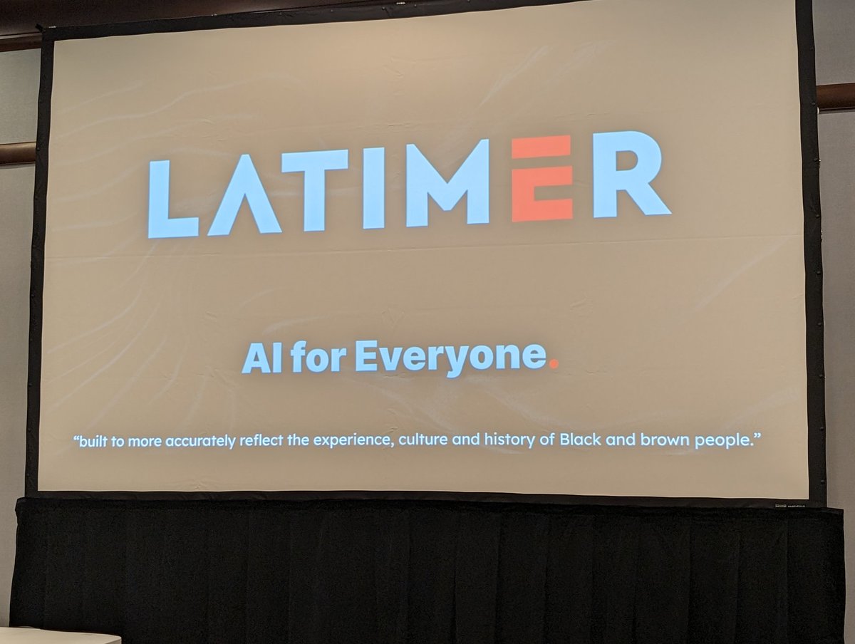 New AI tool to me: Latimer.ai A large language model trained with diverse histories & inclusive voices, reflecting the experiences, culture, and history of Black and Brown people. Thx @deelanier #incto