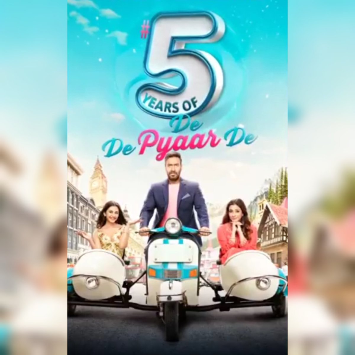 #5YearsOfDeDePyaarDe @ajaydevgn #ACTRESSTabu @Rakulpreet @AkivAli @itsbhushankumar @luv_ranjan @gargankur @tanishkbagchi @AmaalMallik @MANJmusik @RochakTweets @Mrvipinpatwa @LuvFilms @TSeriesFilmsS @TSeries