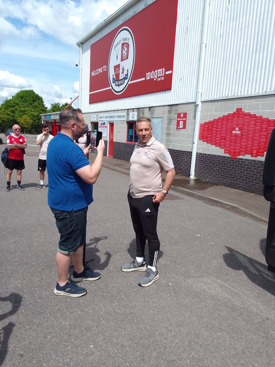 Our <a href="/crawleytown/">Crawley Town FC</a> are on there way