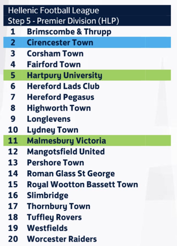 We are extremely proud to be placed in @HellenicLeague Premier for the 2024/25 season having been promoted to step 5 as champions of Hellenic League Division 1 🏆 

📈#Acorns