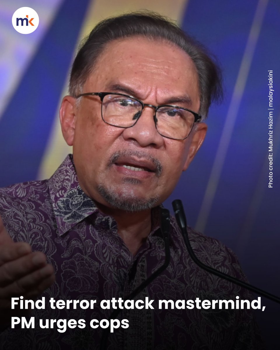 Following a deadly attack on a police station in Johor, Prime Minister Anwar Ibrahim urged the authorities to find the masterminds and bring them to justice. Taking to Facebook, he also expressed his grief over the incident and prayed for the injured police officer Mohd Hasif