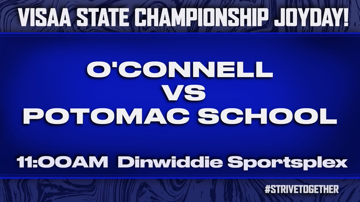 The moment is now. 💙💪💙
#StriveTogether #ComoetitiveStamina 
<a href="/DJOathletics/">Bishop O'Connell Athletics</a>
