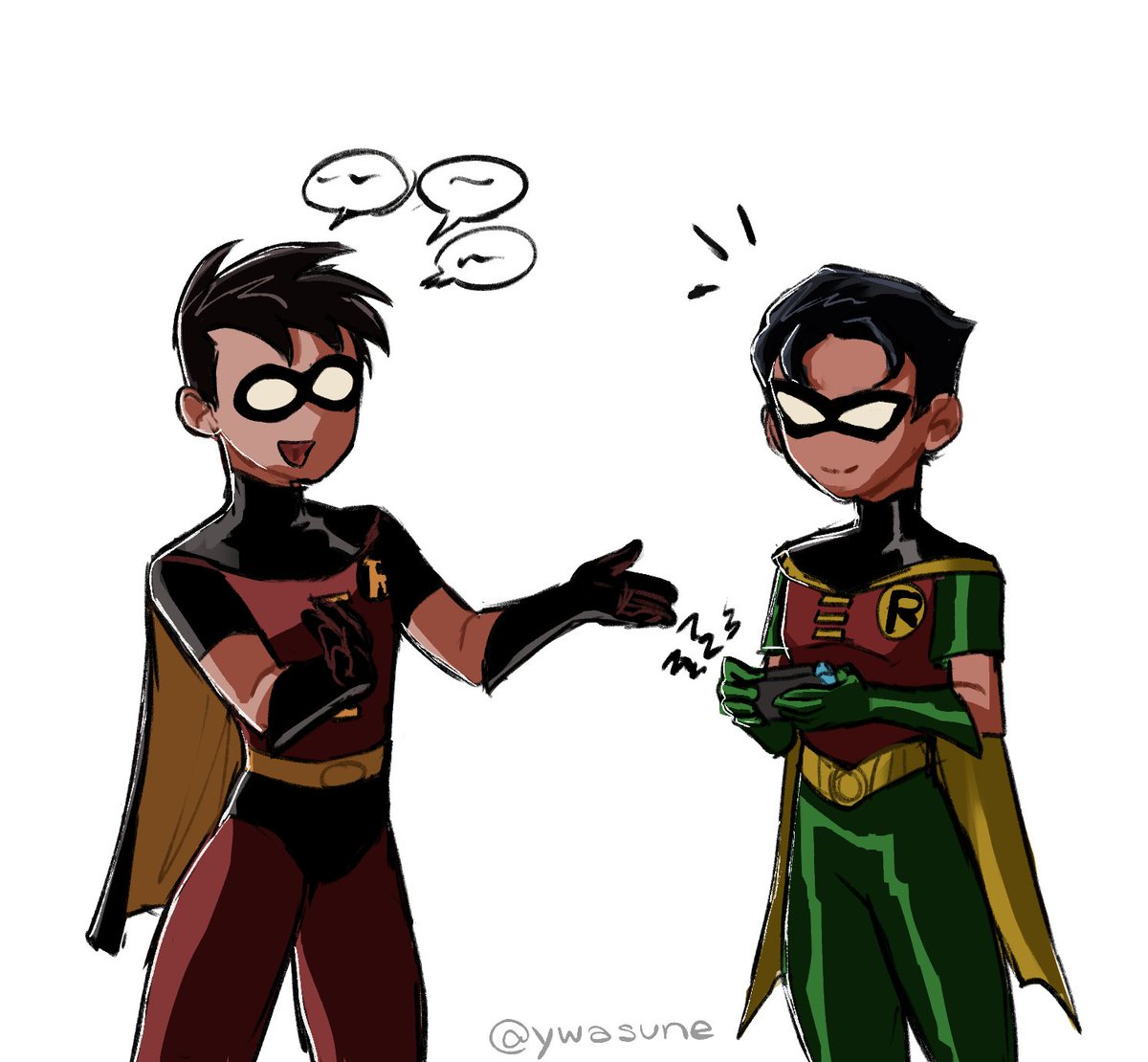 they should meet 🐦💬 #timdrake #dickgrayson #robin