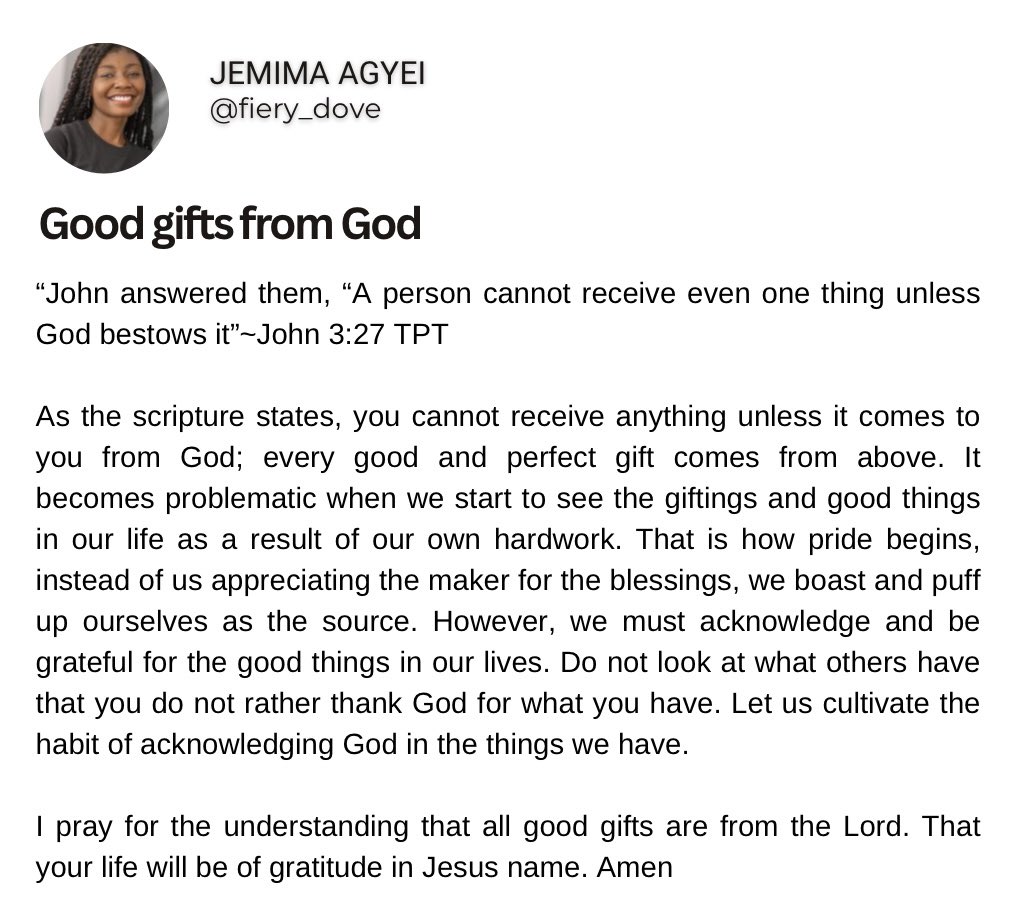 Daily manna from on high ✨
#dailydevotional #dailymanna #messagesfromGod #goodgifts