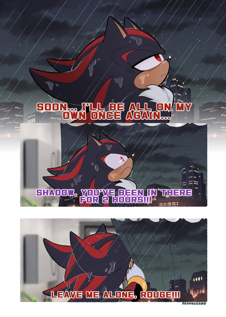 Give him alone 😩😩😩
#Shadow #ShadowTheHedgehog  #RougeTheBat