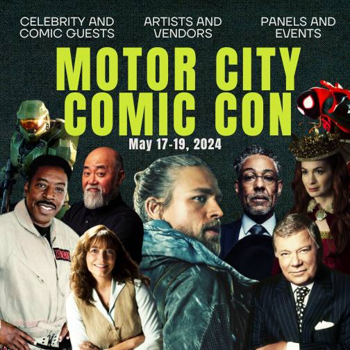 The doors are open for #MotorCityComicCon 2024! ⏰You can find the Event Schedule here: motorcitycomiccon.com/exhibitors/exh… 📸The Photo Op Schedule is online at: posephotoops.com/mc3-photo-op-s… 🎫Tickets still available at motorcitycomiccon.com 📷Photos Ops on sale at captureticketing.com/events/50