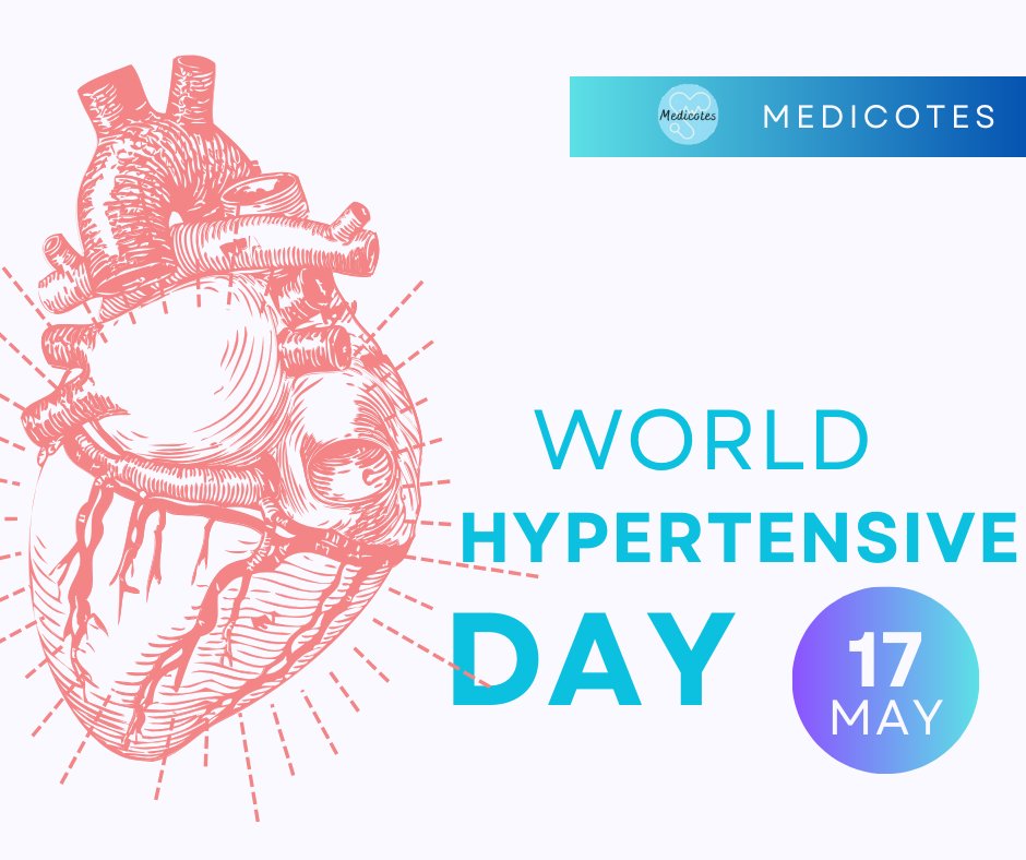 PREVENT HYPERTENSION by spreading awareness today on World Hypertensive day

 #medicotes #medi_cotes #hypertension #hypertensionawareness #worldhypertensiveday #who #questformedicine #socialmedia #medicalnotes #medicalnetworking #bloodpressure #meded