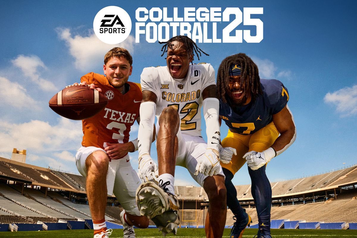 we waited a decade for this game & all anyone does is complain about everything they’ve heard about it.. maybe enjoy having a CFB video game again? also, for people complaining about the cover athletes, do you not understand marketing?? also, i really like this as the cover