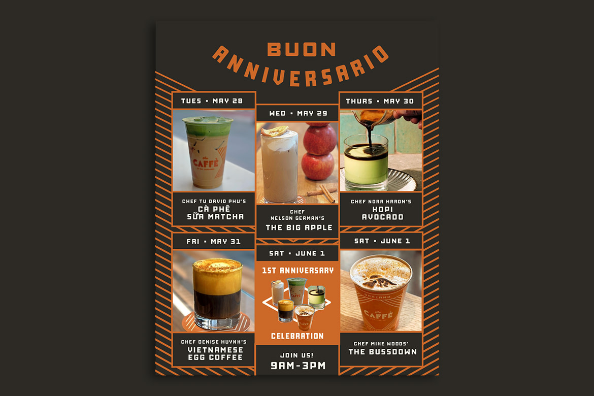 The Caffè By Mr. Espresso Celebrates Its One-Year Anniversary With A Weeklong Celebration sprudge.cc/4dMGaTc @mrespressooak