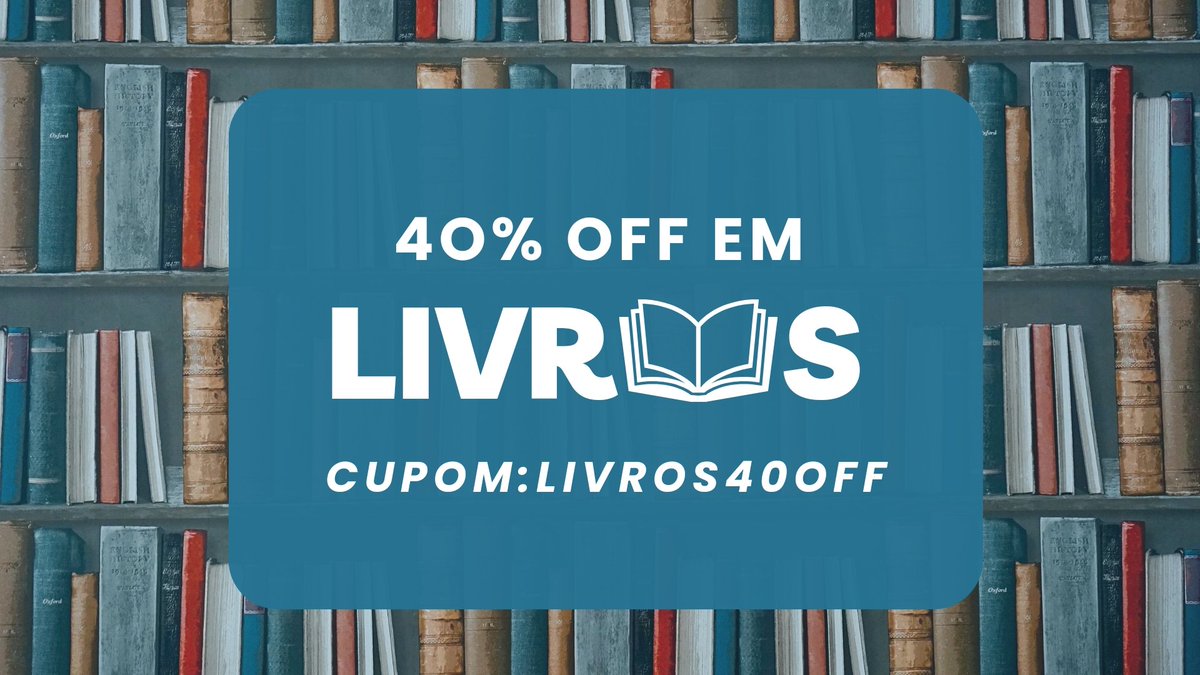 moliterarios's tweet photo. 🚨 CUPOM AMAZON - apenas no APP:

📚 40% OFF nos livros do link! 

🔗 https://t.co/F7OfdQRHsL
🔗 https://t.co/F7OfdQRHsL

🎟️ Use o cupom LIVROS40OFF

⚠️ 3 MESES DE KINDLE UNLIMITED por APENAS R$3,99!

🔗 https://t.co/pSSoDqgG5N
🔗 https://t.co/pSSoDqgG5N https://t.co/qMsfbpaiMZ