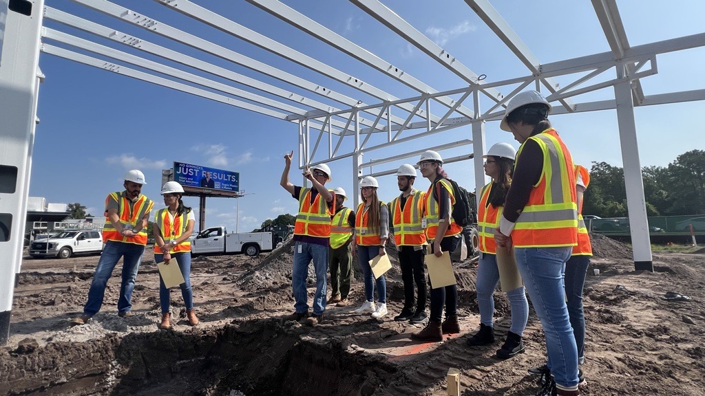 cuhaci_peterson's tweet image. Our team went out on a site survey this week, gaining invaluable field experience and witnessing firsthand how their designs come to life. Mentorship in action as they bridge the gap between concept and reality! #Architecture #SiteSurvey #Mentorship #CRE #AEC