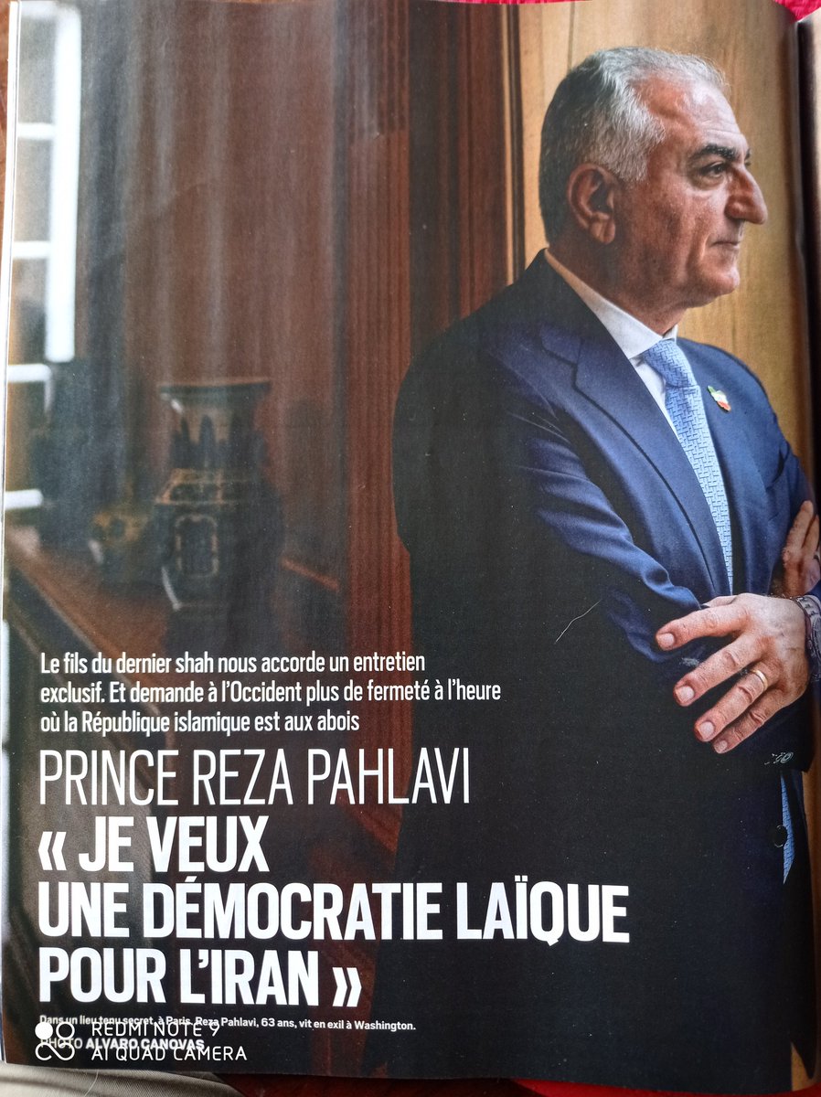 SAI #Shazadeh @PahlaviReza : Enfin la #France lui donne la parole !