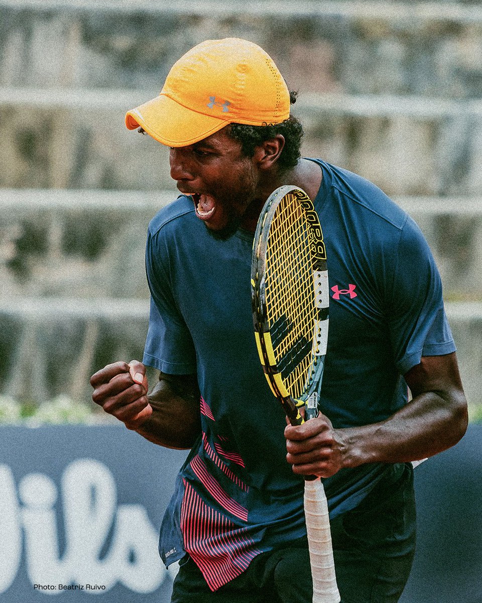 Feeling it 😤 @eliasymer advances to his first final since 2022 with a solid 7-5, 6-2 victory over Yevseyev in Oeiras #ATPChallenger