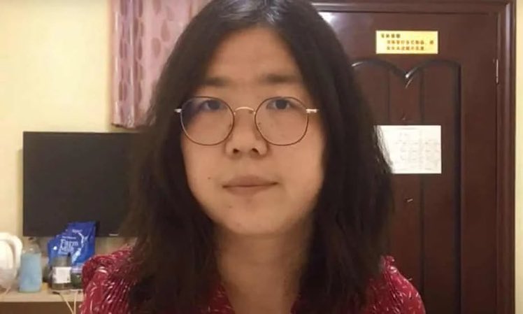 Chinese citizen journalist Zhang Zhan was meant to be released from prison on Monday. Instead, we have heard nothing. UK urges the Chinese authorities to confirm that she has been released, and that she can live without fear of further intimidation or harassment. #FreeZhangZhan