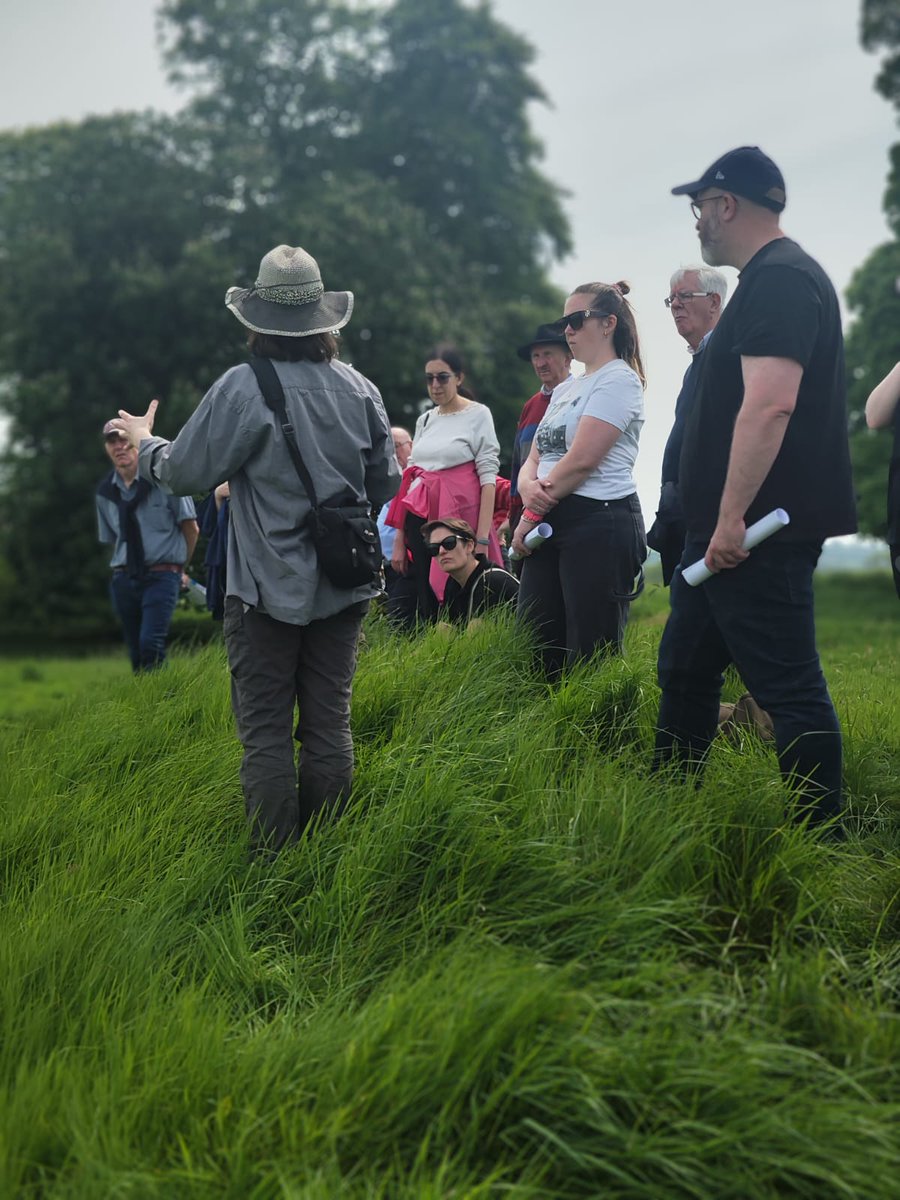 The Board &amp; Staff of <a href="/DiscProg/">The Discovery Programme</a> spent yesterday at Dowth Hall in the Brú na Boínne World Heritage Property, learning more about this internationally-important landscape. Huge thanks to Chief Archaeologist Michael MacDonagh for facilitating the visit to this incredible site