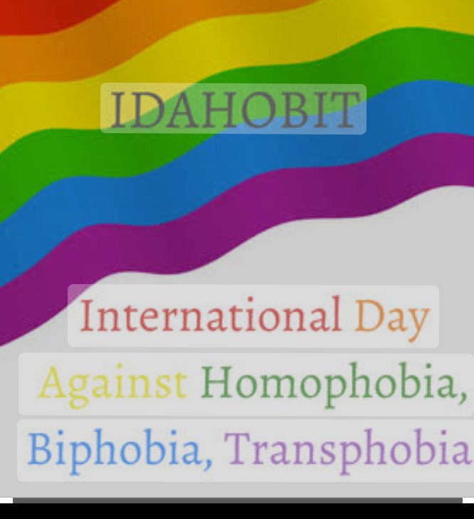Today is a call for action against homophobia, biphobia and transphobia, a day that calls all of us to stand and work together against the hate crime , stereotypes and discrimination towards the LGBTQ community in Uganda and around the world #idahobit