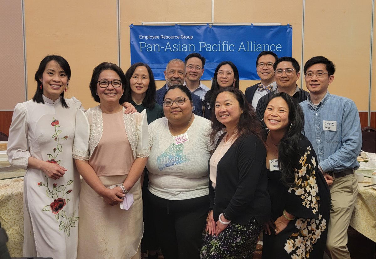 MGH Equity and Community Health (@mghequity) on Twitter photo Congratulations to the newly launched <a href="/MassGenBrigham/">Mass General Brigham</a> #AAPI Employee Resource Group, the Pan-Asian Pacific Alliance! 🥳
<a href="/mgbpapa/">MGB Pan Asian Pacific Alliance</a> board and chairs dined with members from across the system earlier this week!
#AAPIHeritageMonth Congratulations to the newly launched <a href="/MassGenBrigham/">Mass General Brigham</a> #AAPI Employee Resource Group, the Pan-Asian Pacific Alliance! 🥳
<a href="/mgbpapa/">MGB Pan Asian Pacific Alliance</a> board and chairs dined with members from across the system earlier this week!
#AAPIHeritageMonth