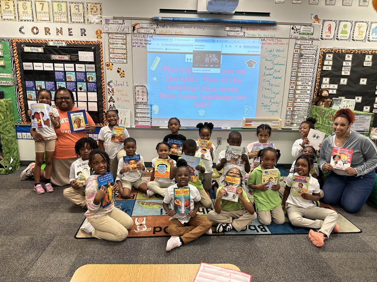 SCSFofGA's tweet image. It's #NationalCharterSchoolsWeek! We had the opportunity to celebrate by bringing the Book Wagon to some of our Georgia state charter elementary schools.