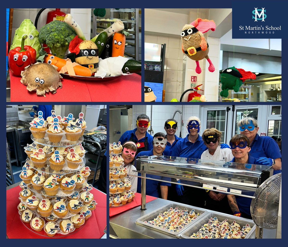 Not all Superheroes wear capes.  This is certainly true for our remarkable catering team who always go above and beyond!  Thank you for always providing us with a super spread.  🦸🦹🦸‍♀️🦹‍♀️

#betterprepared
#STMCatering
#busycateringstaff