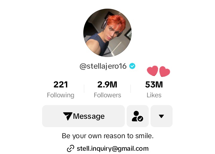 Happy 53M likes tiktokerist @stellajero_ ! 👏

#NETIZENSREPORT #STELLAJERO for Most Handsome Man Alive #MHMA2024 #MHMA2024STELLAJERO @thenreport 

 #SB19_STELL #Stell