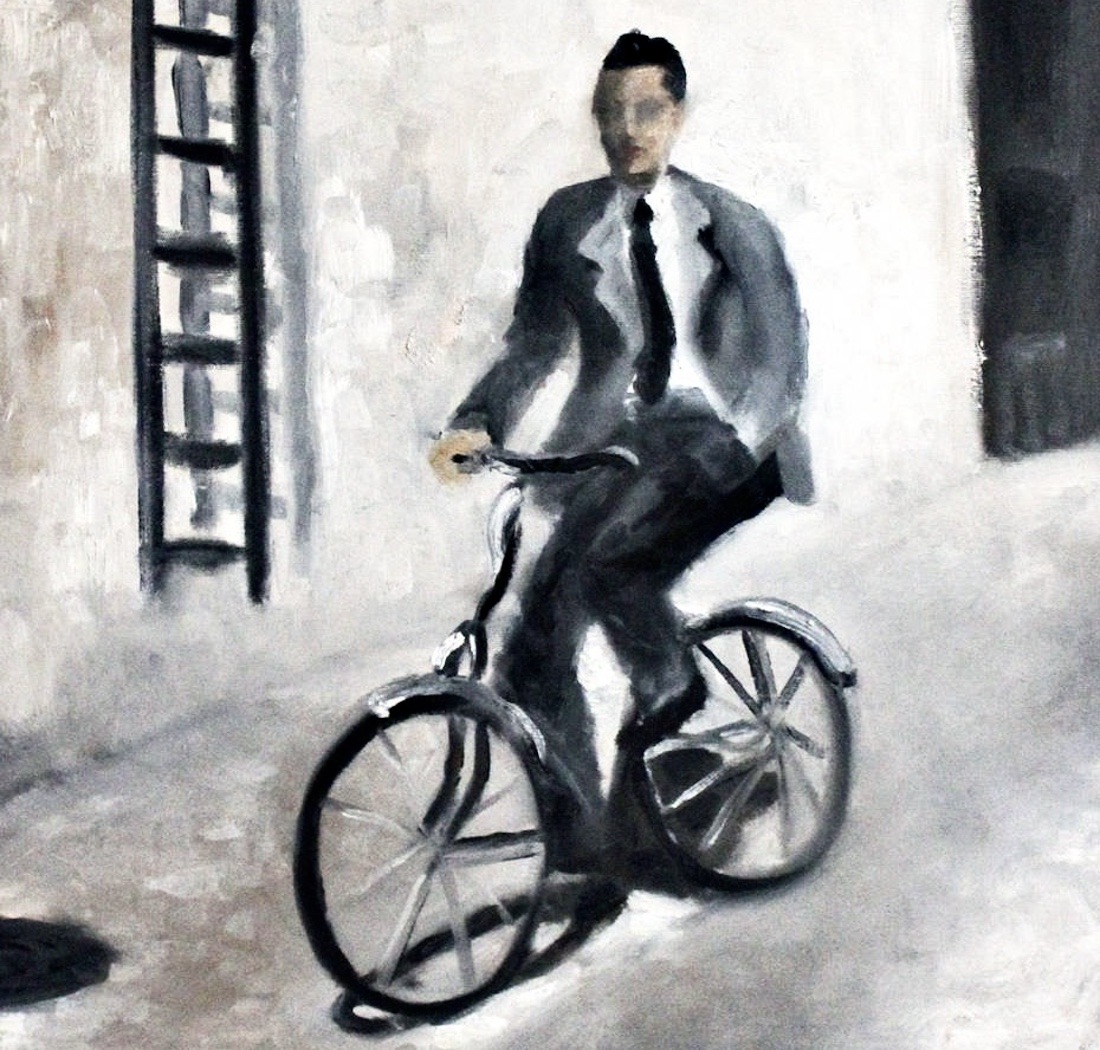 Cycling Image of the Day capovelo.com/cycling-image-… #bike #bicycle #BikePainting #VeloArt #BicyclePainting #CyclingPainting #CyclingArt #BikeArt #BicycleArt