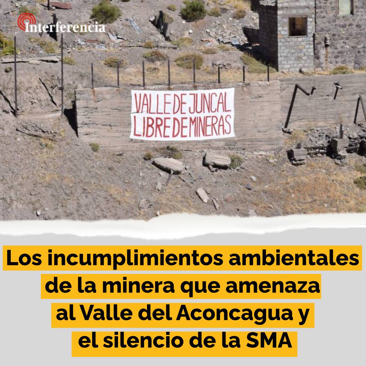 La comunidad denunció a Nutrex SpA, minera norteamericana que busca ampliarse al parque que contiene el 20% de los glaciares de la zona del Aconcagua y que en 2010 fue protegido por un convenio internacional. tinyurl.com/47w857bk